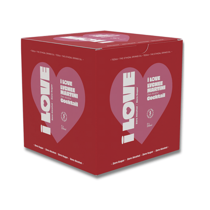I Love Non-Alc Lychee Martini Cocktail 250ml - I Love - Craftzero