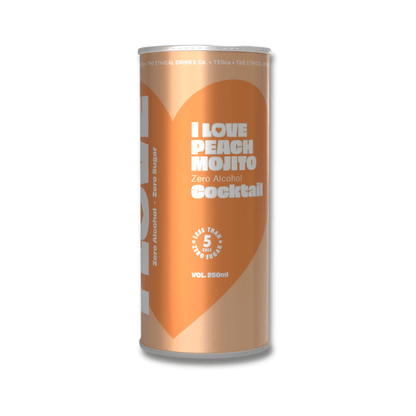 I Love Non-Alc Peach Mojito Cocktail 250ml - I Love - Craftzero