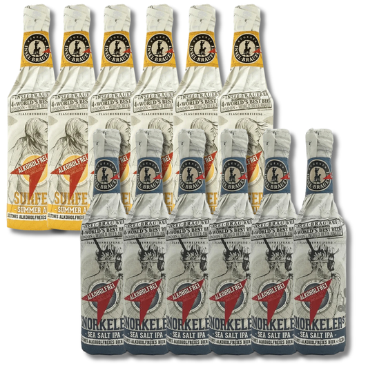 Insel-Brauerei Non-Alcoholic Surfer’s & Snorkeler’s Duo 330ml (12 Pack) - Insel-Brauerei - Craftzero
