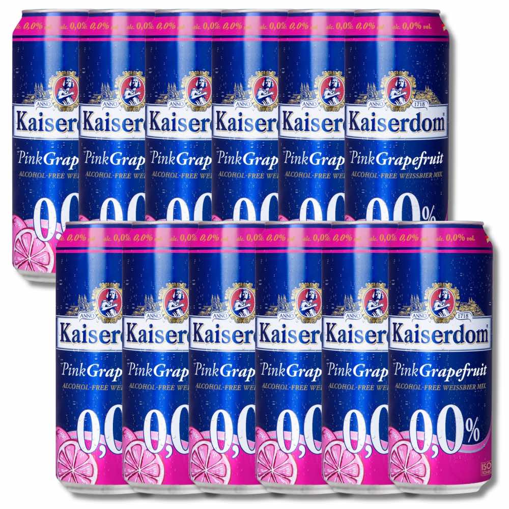 Kaiserdom Alcohol Free Wheat Beer Pink Grapefruit 500ml - Kaiserdom - Craftzero