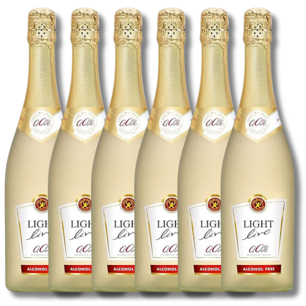 LIGHT Live Sparkling White 0.0% 750ml - LIGHT live - Craftzero