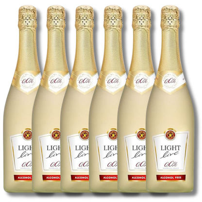 LIGHT Live Sparkling White 0.0% 750ml - LIGHT live - Craftzero