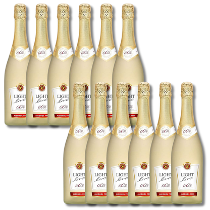 LIGHT Live Sparkling White 0.0% 750ml - LIGHT live - Craftzero