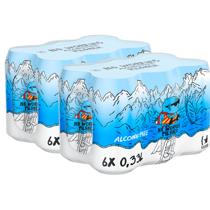 Lervig No Worries Alcohol-Free Pilsner 330ml - Lervig - Craftzero