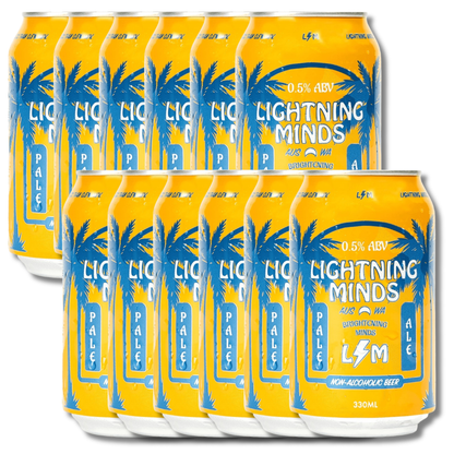 Lightning Minds Non-Alcoholic Pale Ale 330ml - Lightning Minds - Craftzero