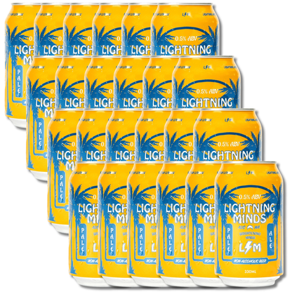 Lightning Minds Non-Alcoholic Pale Ale 330ml - Lightning Minds - Craftzero