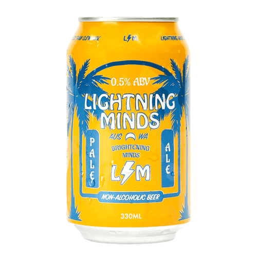 Lightning Minds Non-Alcoholic Pale Ale 330ml - Lightning Minds - Craftzero