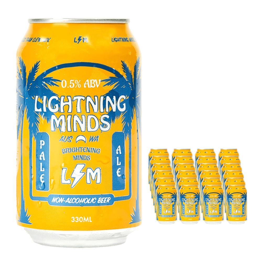 Lightning Minds Non-Alcoholic Pale Ale 330ml - Lightning Minds - Craftzero