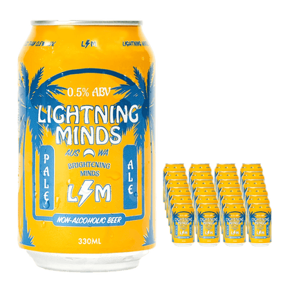 Lightning Minds Non-Alcoholic Pale Ale 330ml - Lightning Minds - Craftzero