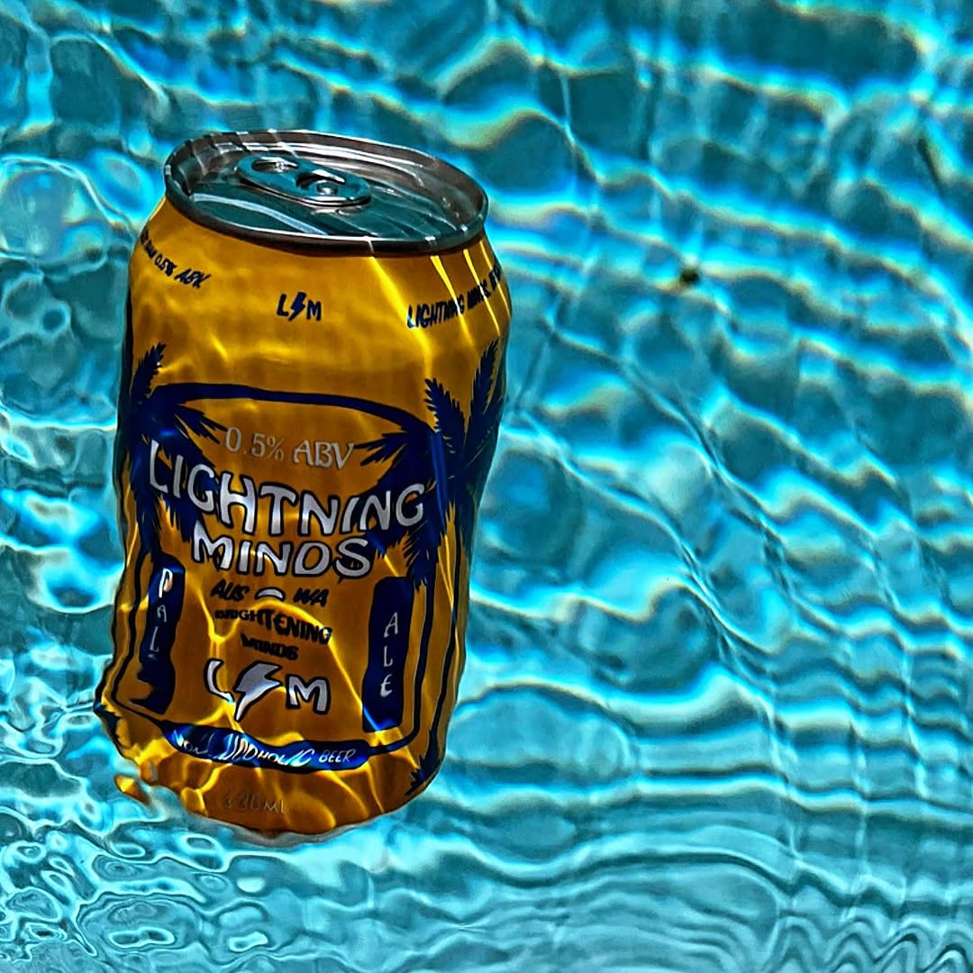 Lightning Minds Non-Alcoholic Pale Ale 330ml - Lightning Minds - Craftzero