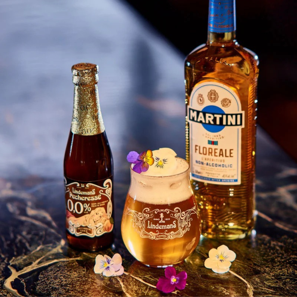 Lindemans Pecheresse Alcohol Free Peach Fruit Beer 250ml