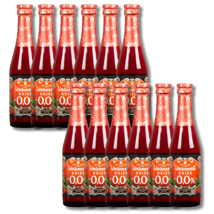 Lindemans Kriek Alcohol Free Cherry Fruit Beer 250ml - Lindemans Brewery - Craftzero