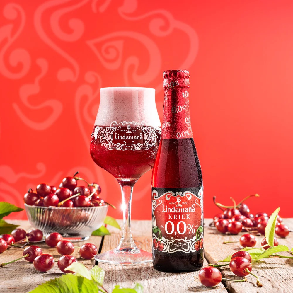 Lindemans Kriek Alcohol Free Cherry Fruit Beer 250ml