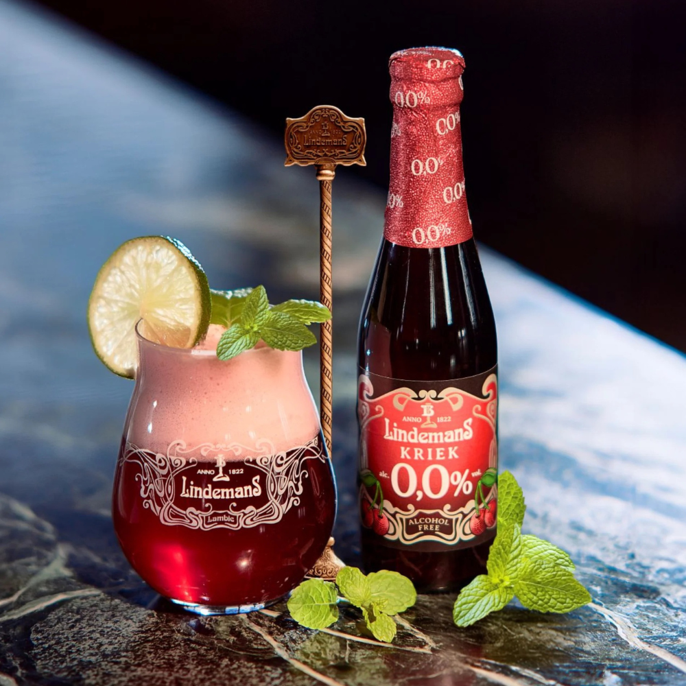 Lindemans Kriek Alcohol Free Cherry Fruit Beer 250ml