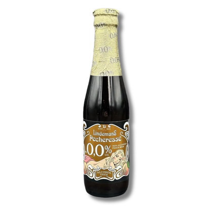 Lindemans Pecheresse Alcohol Free Peach Fruit Beer 250ml - Lindemans Brewery - Craftzero