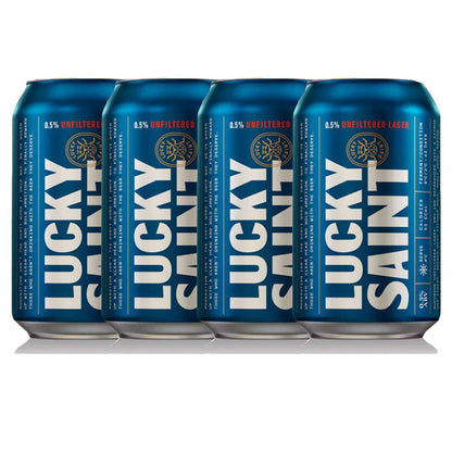 Lucky Saint Unfiltered Lager 330ml - Non Alcoholic Beer - Lucky Saint - Craftzero