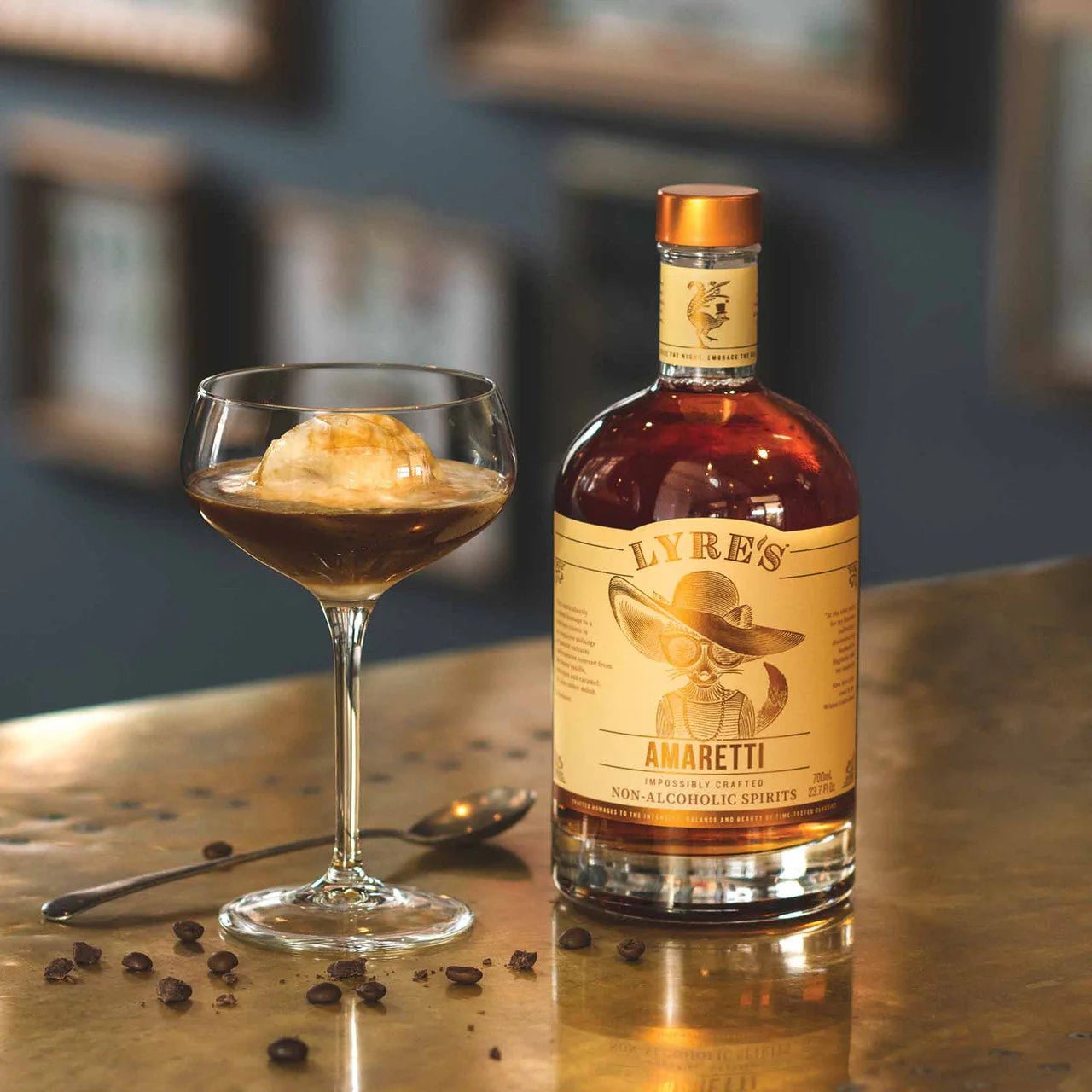 Lyre's Amaretti Alcohol Free Spirit 700ml - Lyres - Craftzero