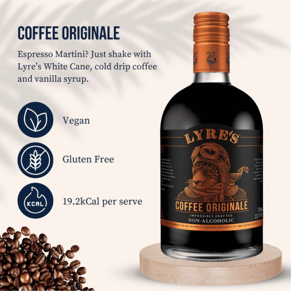 Lyre's Coffee Liqueur Alternative Alcohol Free Spirit 700ml - Lyres - Craftzero