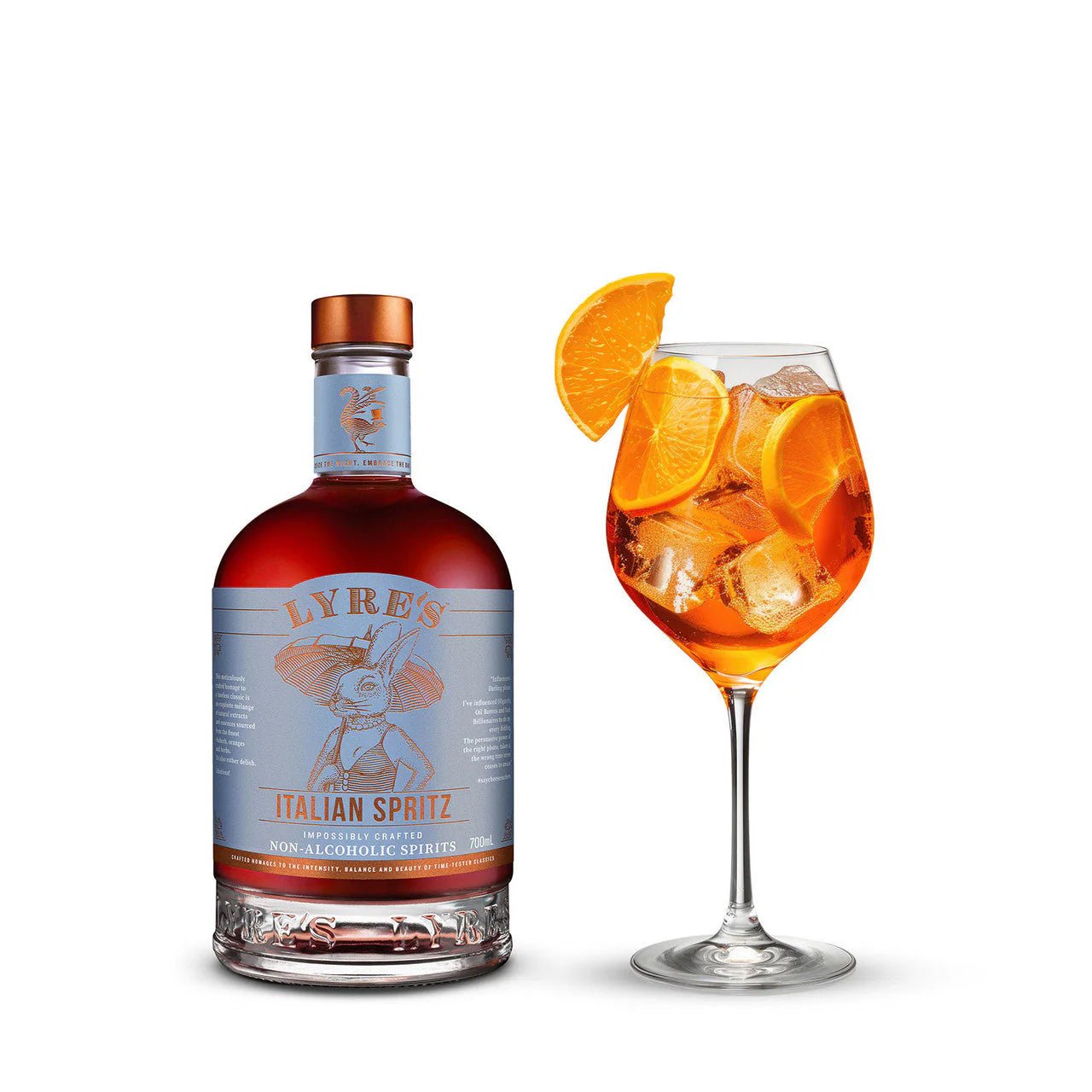 Lyre's Italian Spritz Alcohol Free Spirit 700mL - Lyres - Craftzero