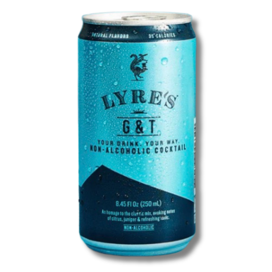 Lyre's Non-Alcoholic RTD G&T 250ml ***BBD 04/26*** - Lyres - Craftzero