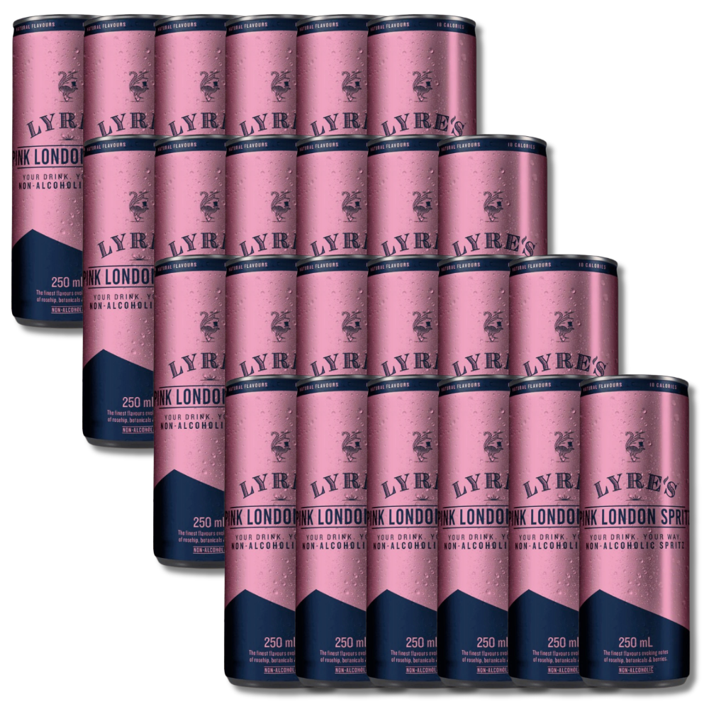 Lyre's Non-Alcoholic RTD Pink London Spritz 250ml - Lyres - Craftzero