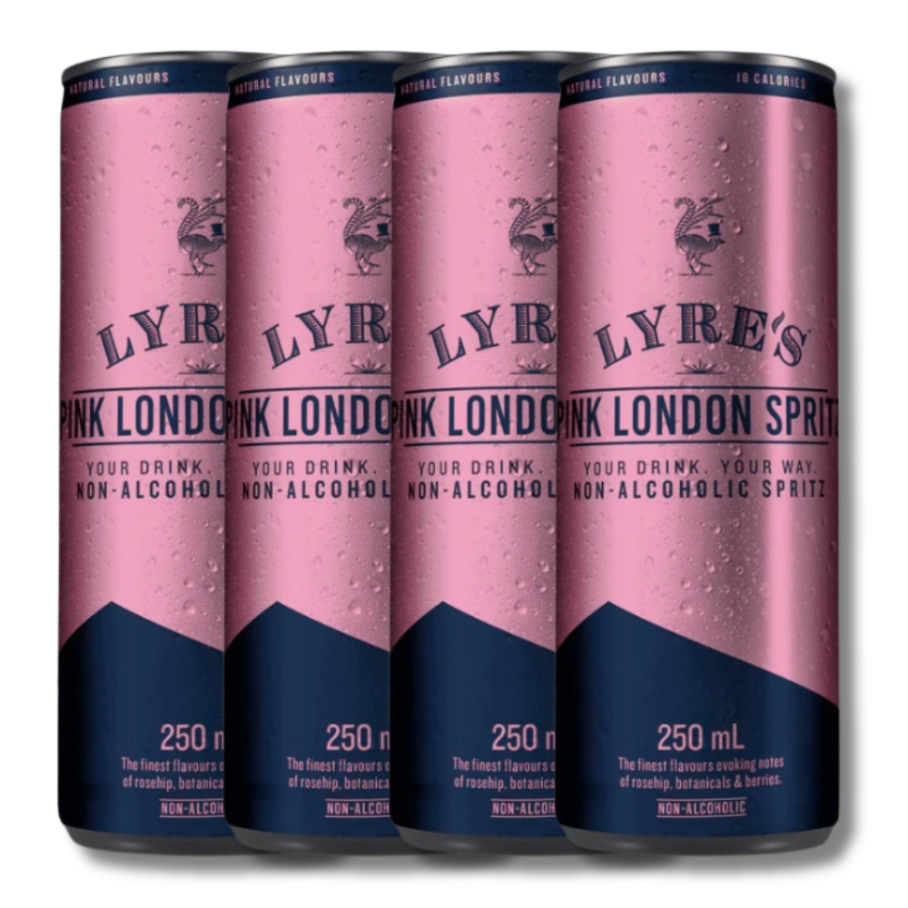 Lyre's Non-Alcoholic RTD Pink London Spritz 250ml - Lyres - Craftzero