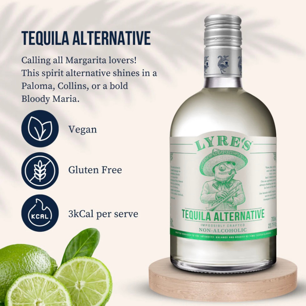 Lyre's Tequila Alternative Alcohol Free Spirit 700ml