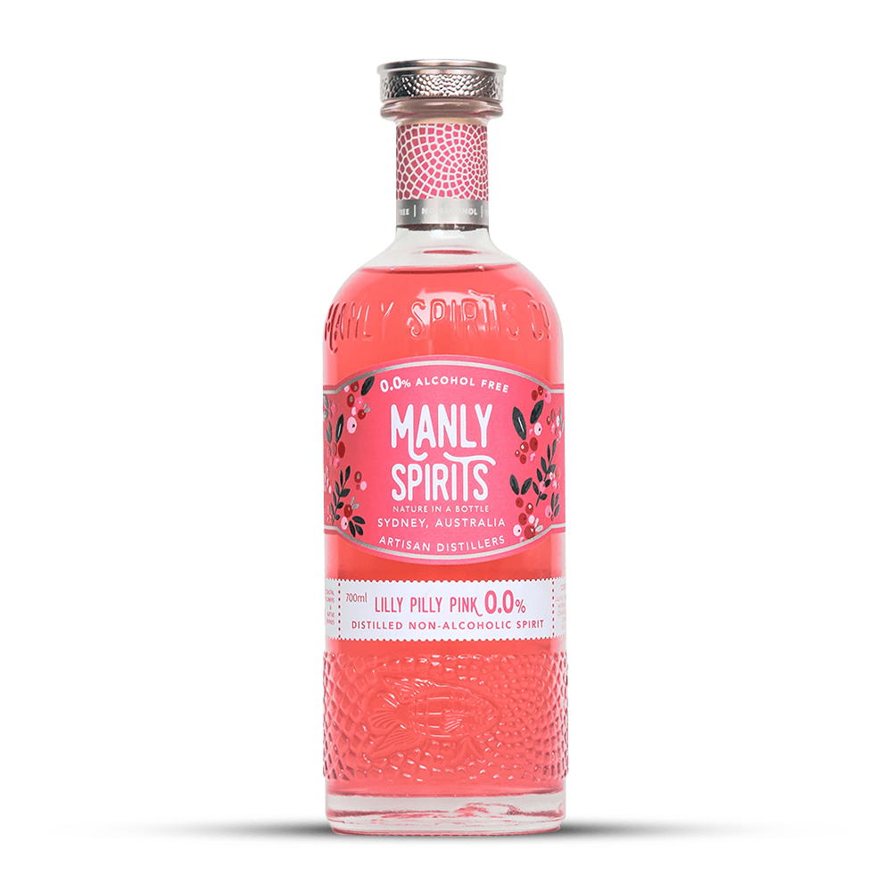 Manly Spirits Lilly Pilly Pink Zero 700mL - Manly Spirits - Craftzero