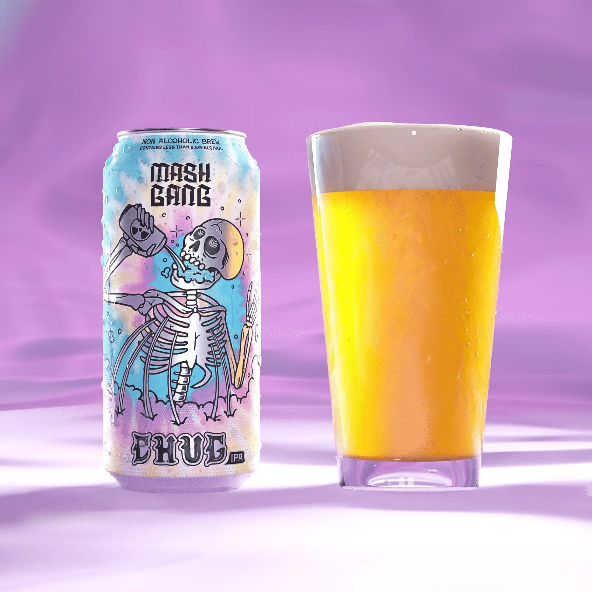 Mash Gang Chug Non-Alcoholic Hazy IPA 440ml - Mash Gang - Craftzero