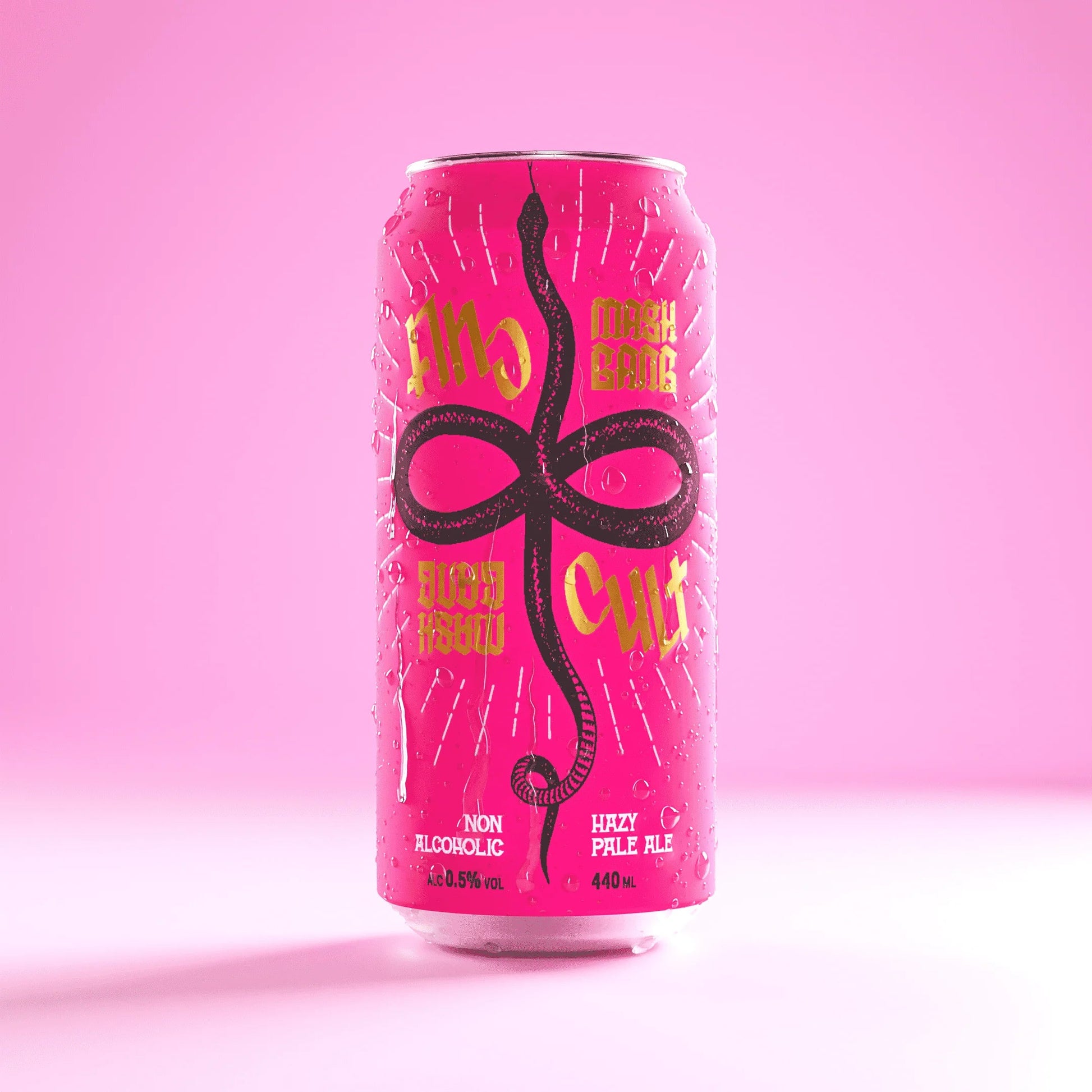 Mash Gang Cult - Non Alcoholic Hazy Pale Ale 440ml - Mash Gang - Craftzero
