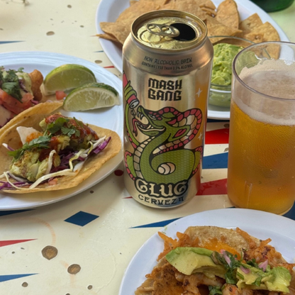 Mash Gang Glug Non-Alcoholic Cerveza Lager 440ml - Mash Gang - Craftzero