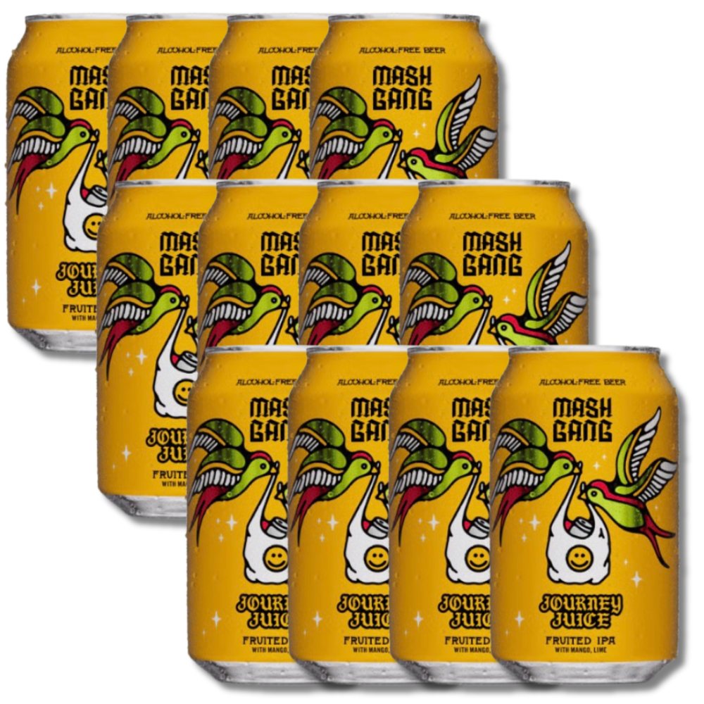 Mash Gang Non-Alcoholic Journey Juice IPA 440ml ***BBD 09/26*** - Mash Gang - Craftzero