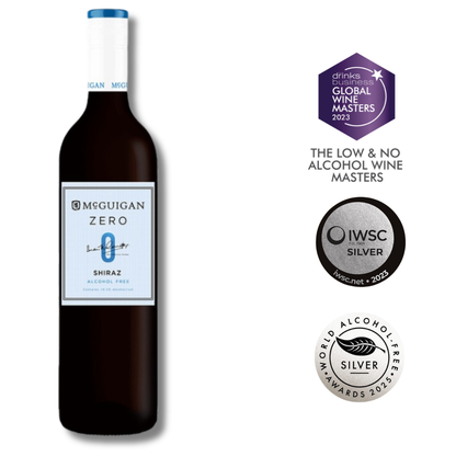 McGuigan Zero Non Alcoholic Shiraz 750ml - McGuigan Wines - Craftzero
