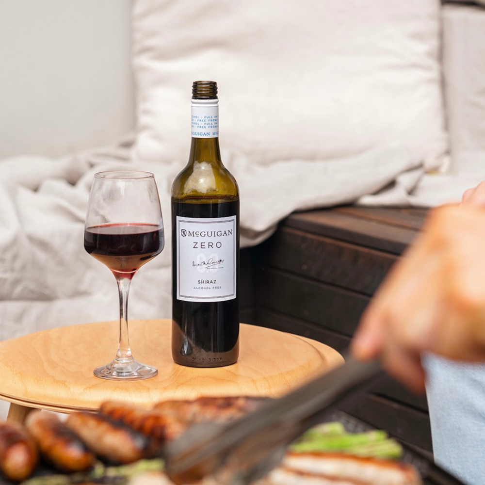 McGuigan Zero Non Alcoholic Shiraz 750ml - McGuigan Wines - Craftzero