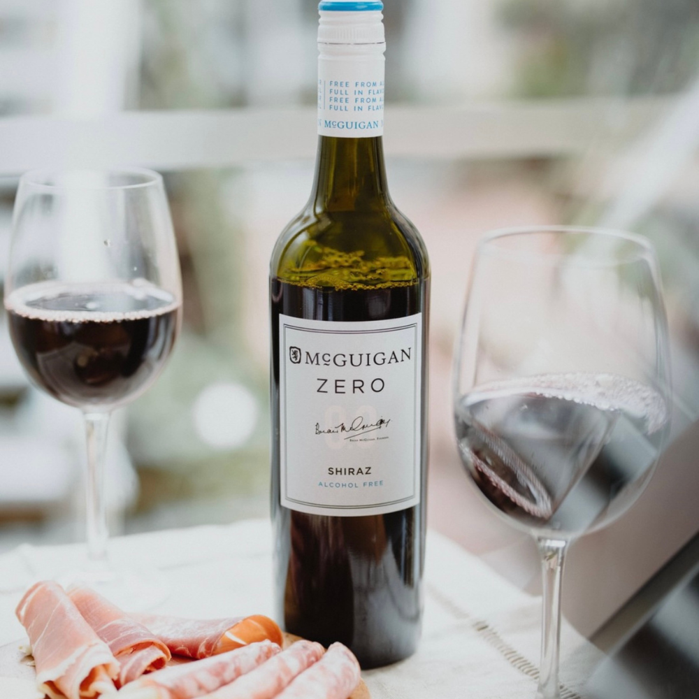McGuigan Zero Non Alcoholic Shiraz 750ml - McGuigan Wines - Craftzero