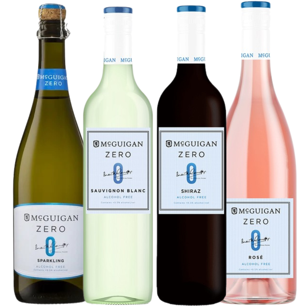 McGuigan Zero Non Alcoholic Wine Bundle 750ml x 12 - McGuigan Wines - Craftzero