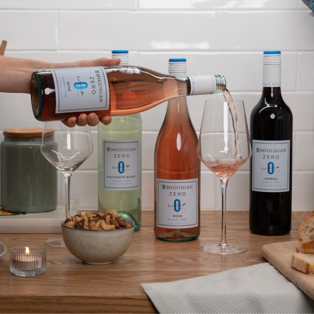 McGuigan Zero Non Alcoholic Wine Bundle 750ml x 12 - McGuigan Wines - Craftzero