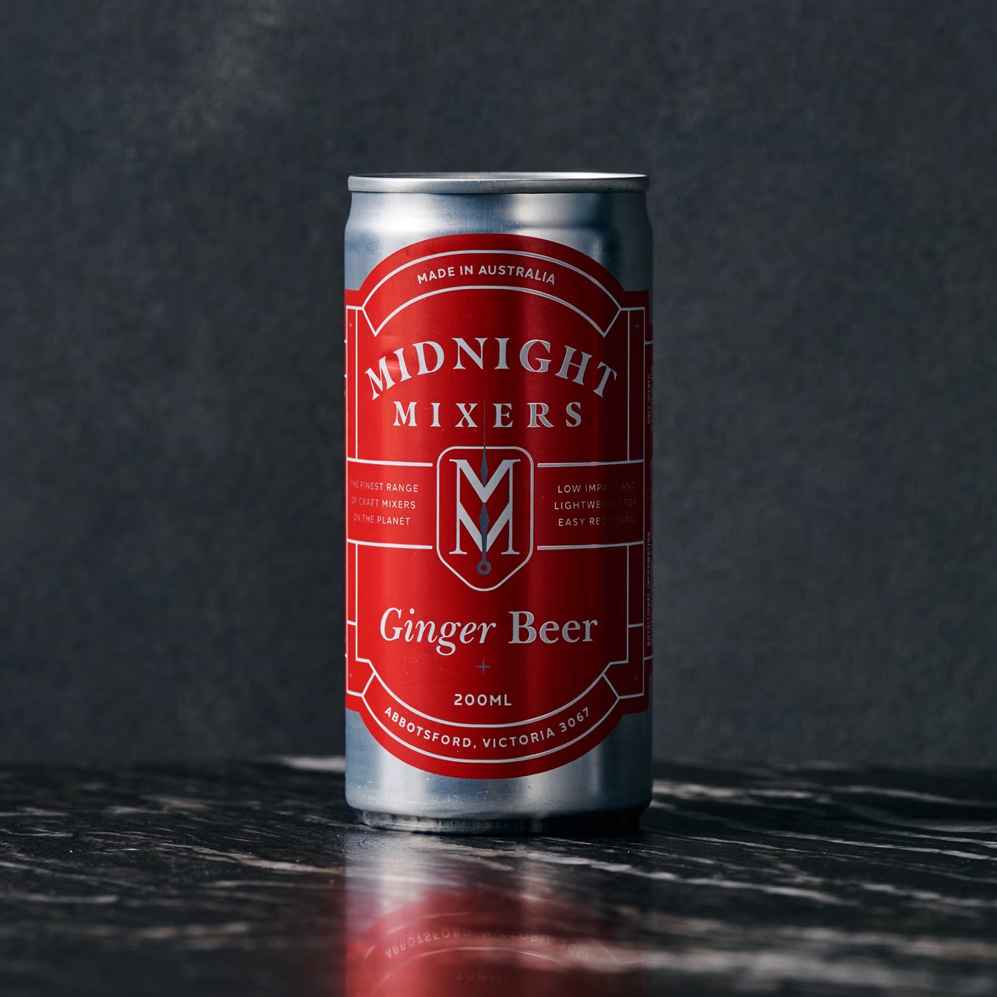 Midnight Mixers Ginger Beer 200ml ***BBD 09/26*** - Midnight Mixers - Craftzero