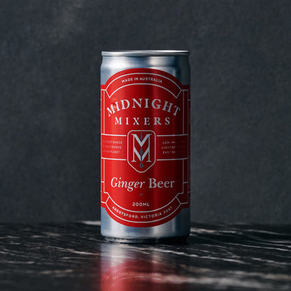 Midnight Mixers Ginger Beer 200ml ***BBD 09/26*** - Midnight Mixers - Craftzero