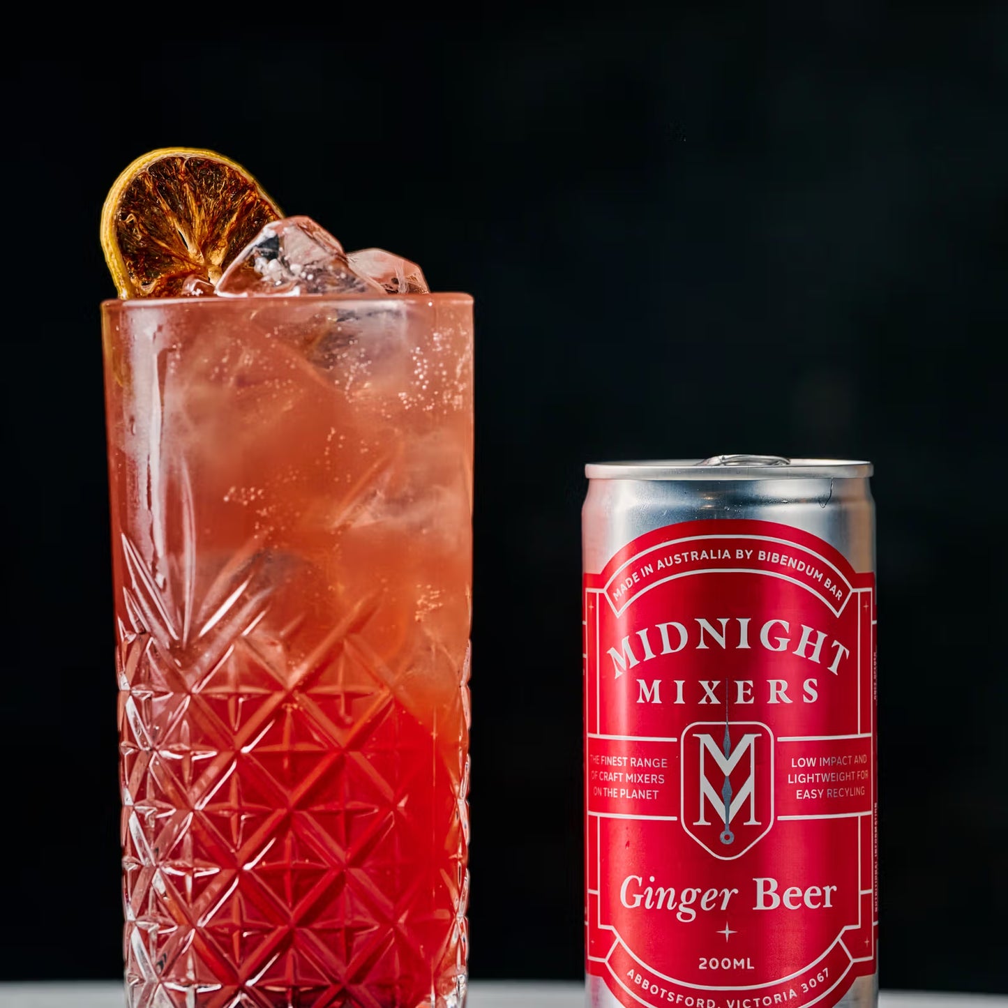 Midnight Mixers Ginger Beer 200ml ***BBD 09/26*** - Midnight Mixers - Craftzero
