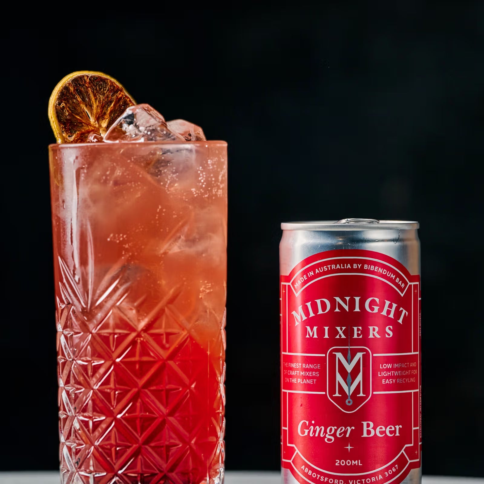 Midnight Mixers Ginger Beer 200ml ***BBD 09/26*** - Midnight Mixers - Craftzero
