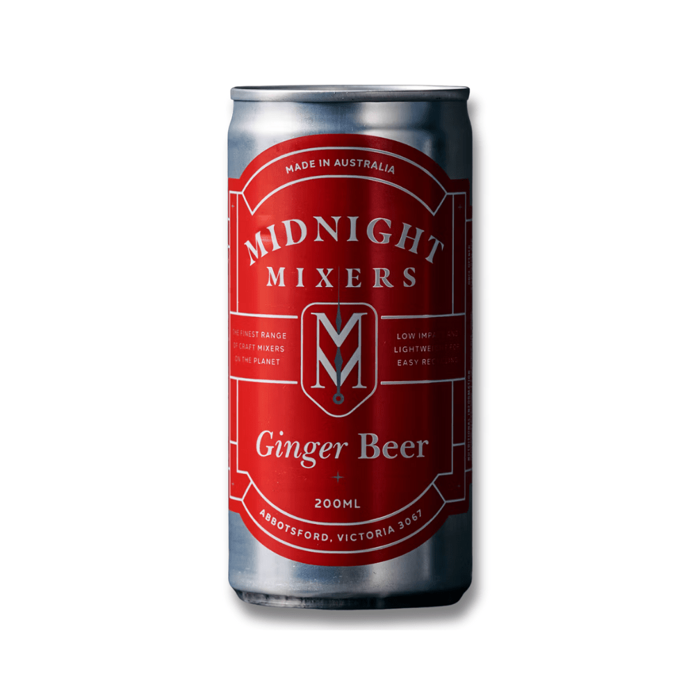 Midnight Mixers Ginger Beer 200ml ***BBD 09/26*** - Midnight Mixers - Craftzero