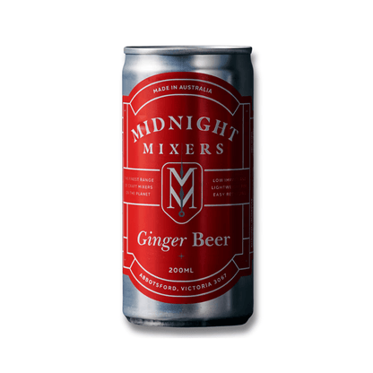 Midnight Mixers Ginger Beer 200ml ***BBD 09/26*** - Midnight Mixers - Craftzero