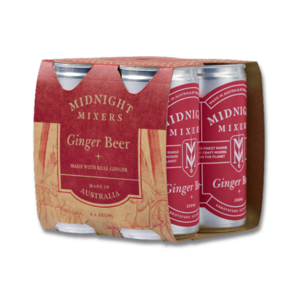 Midnight Mixers Ginger Beer 200ml ***BBD 09/26*** - Midnight Mixers - Craftzero