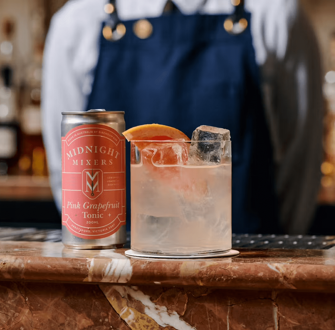 Midnight Mixers Pink Grapefruit Tonic 200ml ***BBD 04/26*** - Midnight Mixers - Craftzero