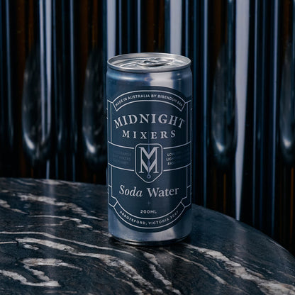 Midnight Mixers Soda Water 200ml - Midnight Mixers - Craftzero