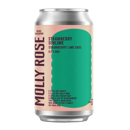 Molly Rose Strawberry Sublime Gose 375mL - Molly Rose Brewing - Craftzero