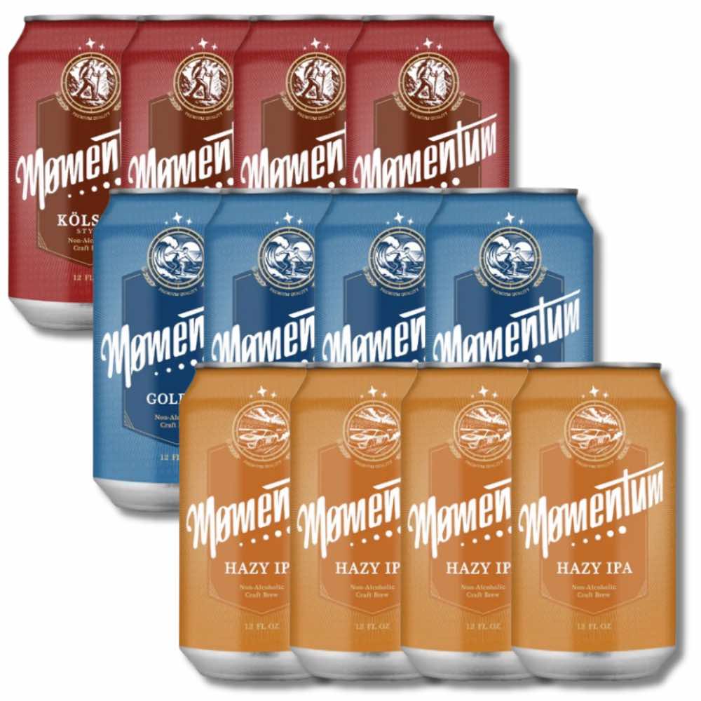 Momentum Brewery Non-Alcoholic Mixed Bundle (12 x 355ml) - Momentum Brewery - Craftzero