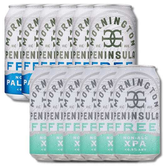 Mornington Free Duo Bundle: Non-Alc XPA & Pale Ale (12 Pack) - Mornington Brewery - Craftzero