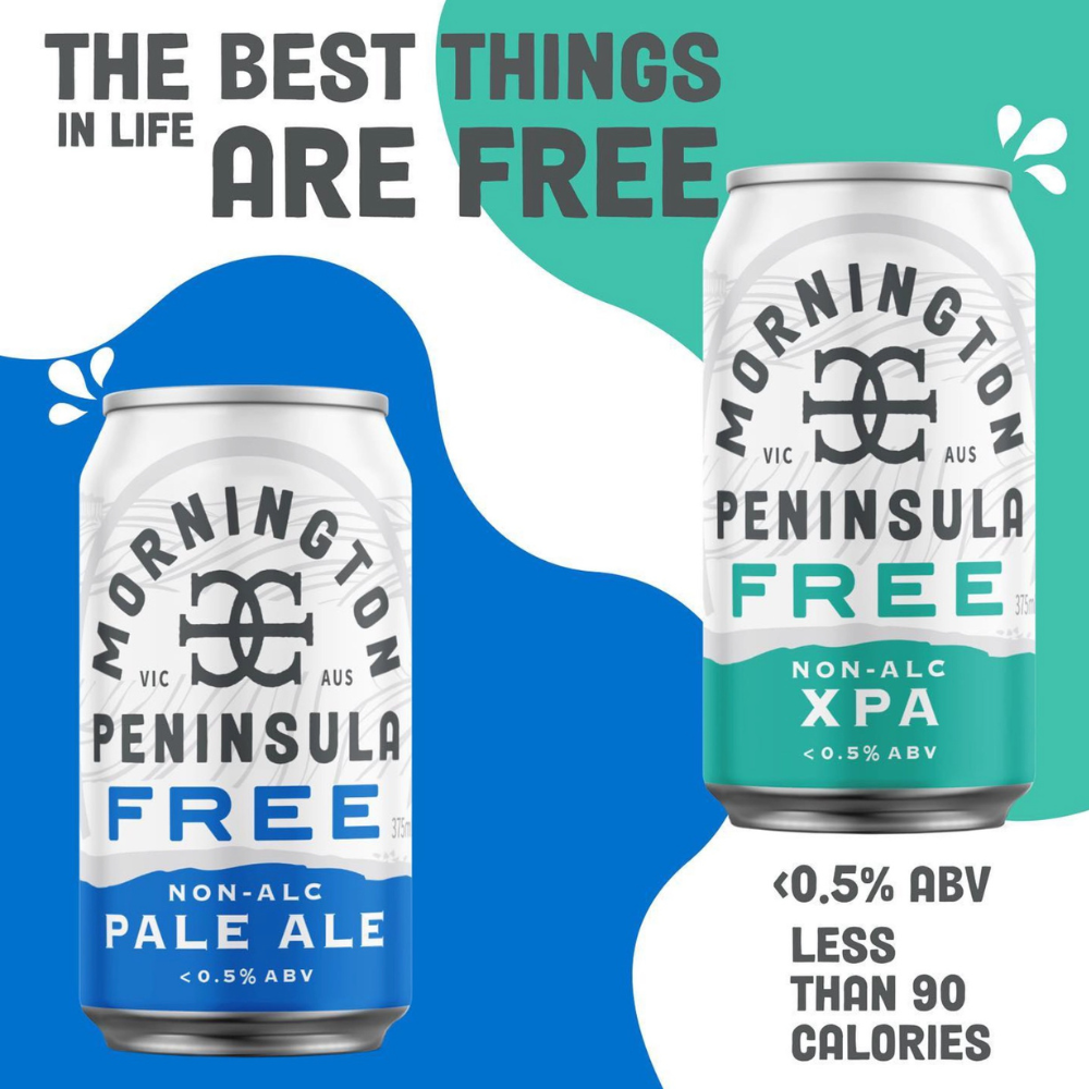 Mornington Free Non-Alc XPA 375ml - Mornington Brewery - Craftzero